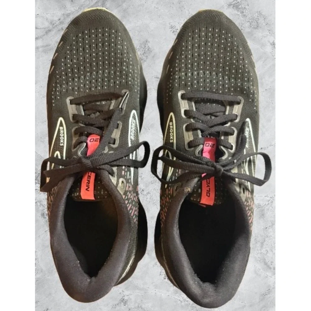 Brooks Glycerin 20 Women's Running Shoes Black Pink Size 10.5 Medium B - Picture 5 of 9
